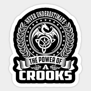 CROOKS Sticker